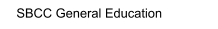 SBCC General Education