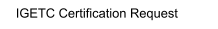 IGETC Certification Request