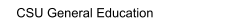 CSU General Education