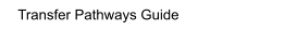 Transfer Pathways Guide